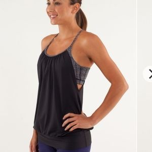 Lululemon No Limits Tank Deep Coal / Ziggy Wee Greys
